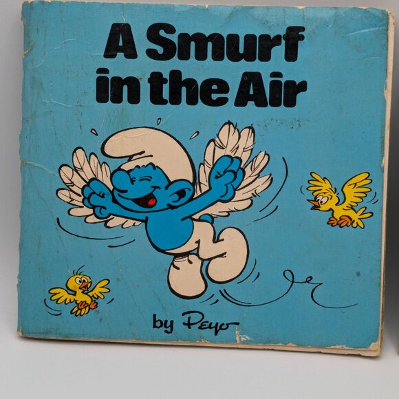 Smurf Mini Storybooks - Peyo - "A Smurf in the Air" & "The Hundredth Smurf" 1980 - Picture 2 of 10